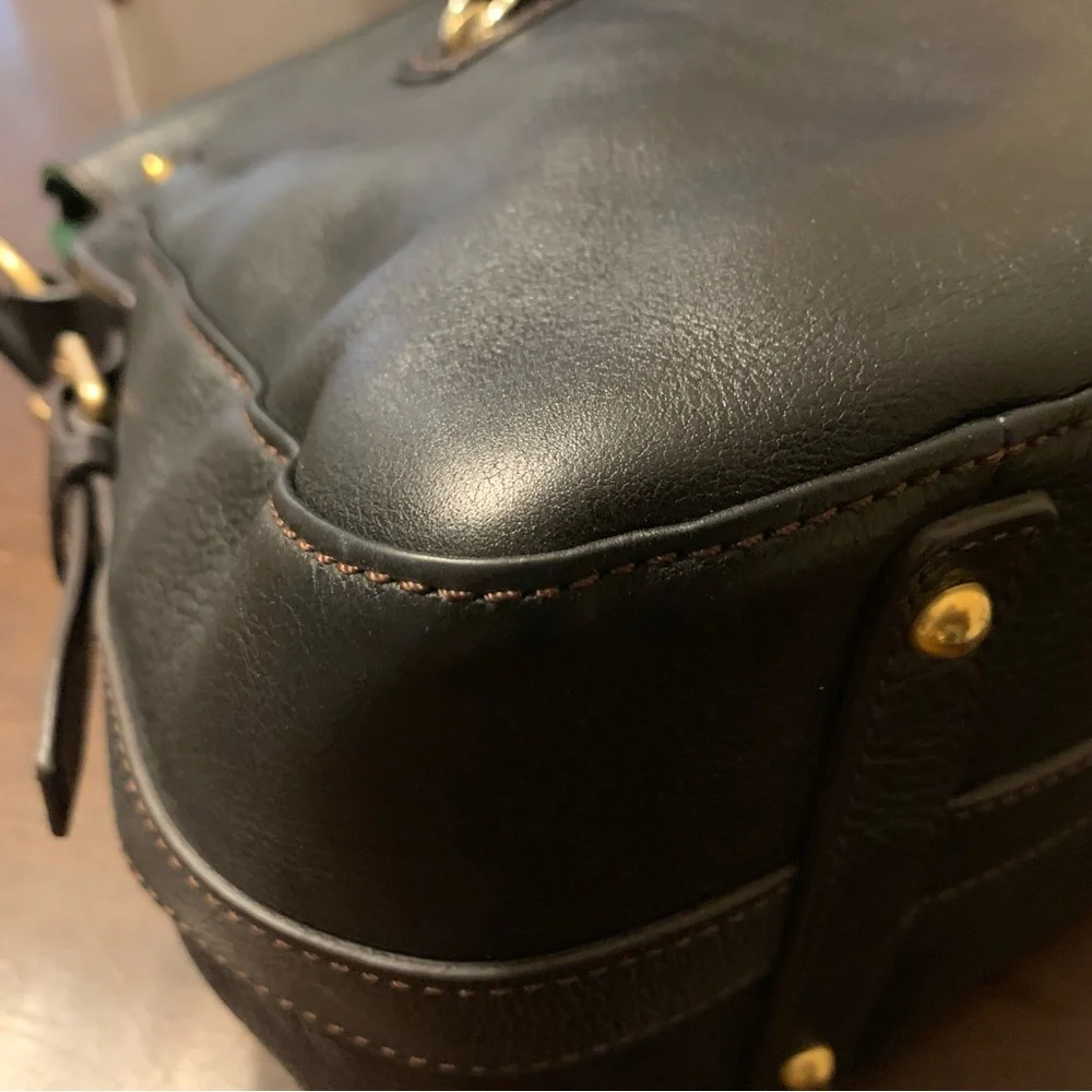 Dooney & Bourke Black Leather Crossbody Bag - Picture 9 of 13